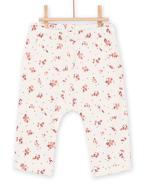Pantaloni sportivi con stampa a fiori con tasche PIPRIBAJOG / 22WG09P1JGB009