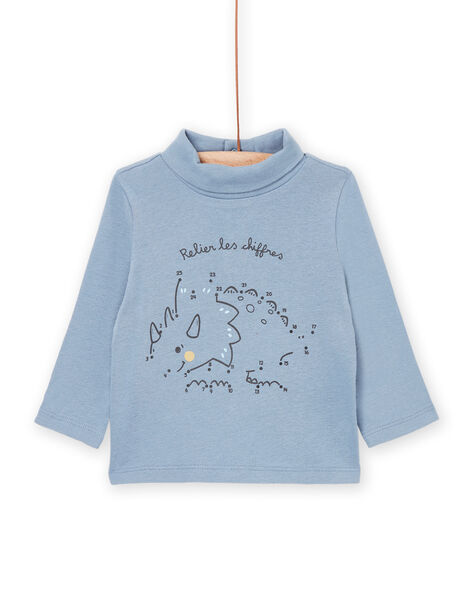 Blue TURTLE NECK PURESOUP / 22WG10T1SPLC219