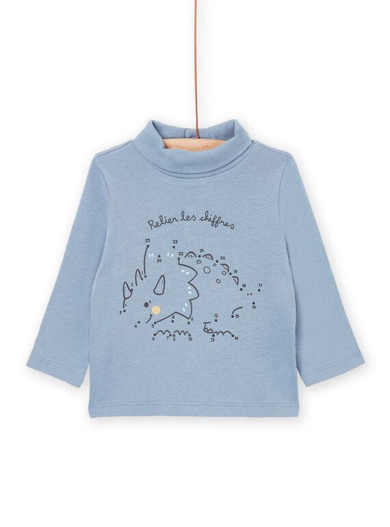 Blue TURTLE NECK PURESOUP / 22WG10T1SPLC219