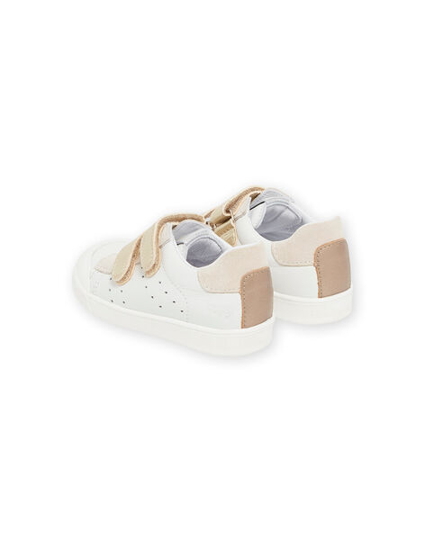 Sneakers bianche in pelle RIBASRENATA / 23KK3722D3F000