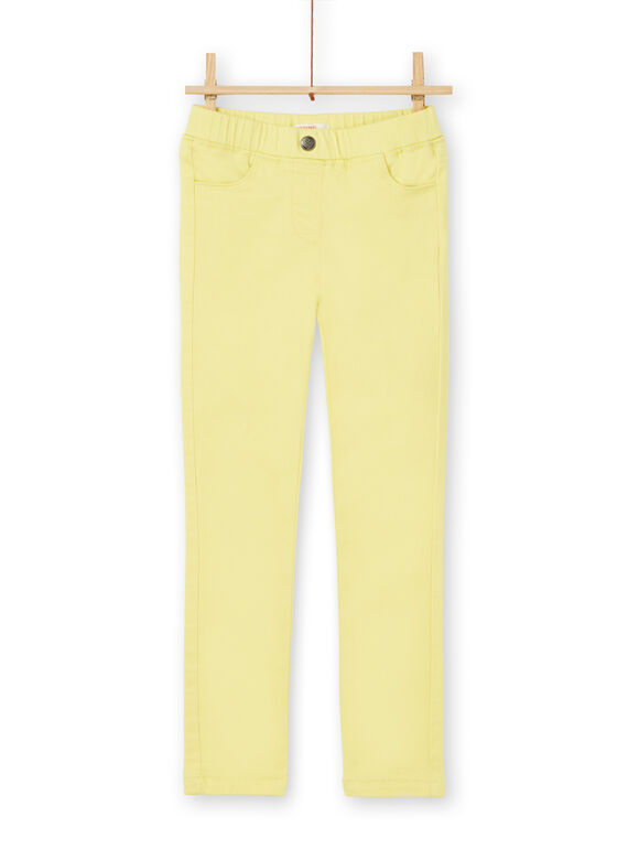 Jeggings gialli tinto in capo LAJOJEG4 / 21S90141D2B116