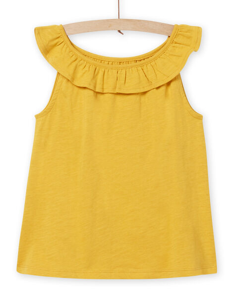 Golden yellow TANK TOP NAJODEB3 / 22S901C1DEB106