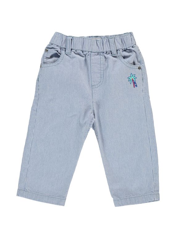 Baby boys' striped trousers CUBUPAN / 18SG10K1PAN099