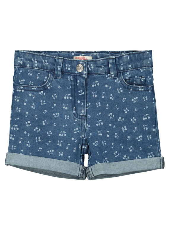 Shorts in jeans fantasia bambina FAJOSHORT1 / 19S901G1D30099
