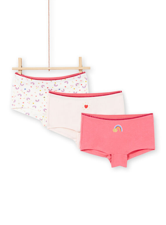 Set 3 culotte assortite bambina MEFAHOTARC / 21WH11B1SHY001
