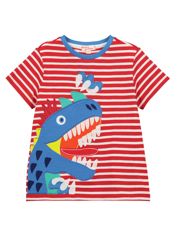 T-shirt a righe bambino FOTOTI5 / 19S902L5TMC000