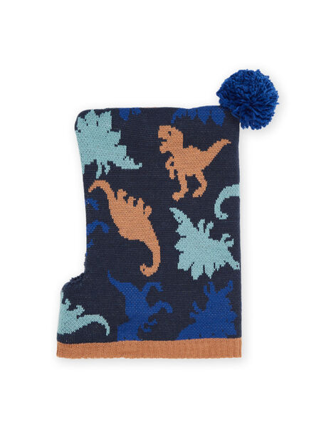 Passamontagna con stampa dinosauro PYOGROCAG1 / 22WI02G2CAG705