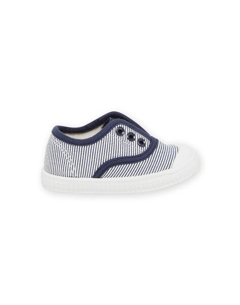 Slip-on in tela con stampa a righe RUTOILSTRIP / 23KK3871D16C201