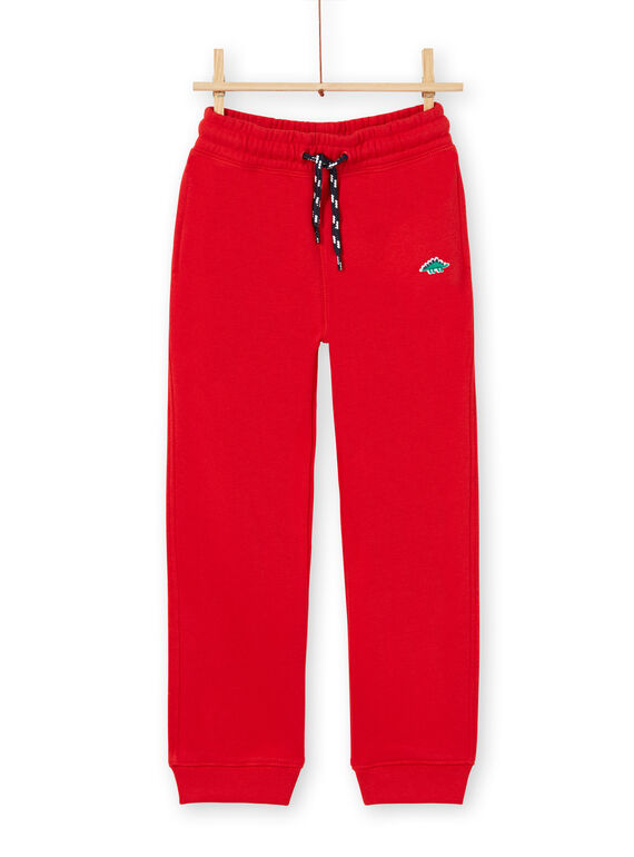 Pantaloni sportivi - bambino - rosso LOJOJOB4 / 21S90244JGB050