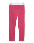 Leggings con stampa arcobaleno rosa PAJOLEG3 / 22W901C2PAN718