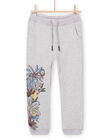 Pantaloni sportivi con motivi giungla POMOJOG / 22W902N1JGBJ922