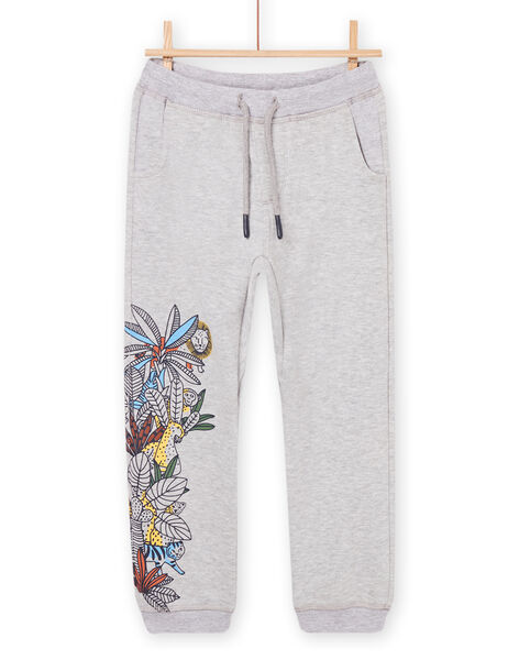 Pantaloni sportivi con motivi giungla POMOJOG / 22W902N1JGBJ922