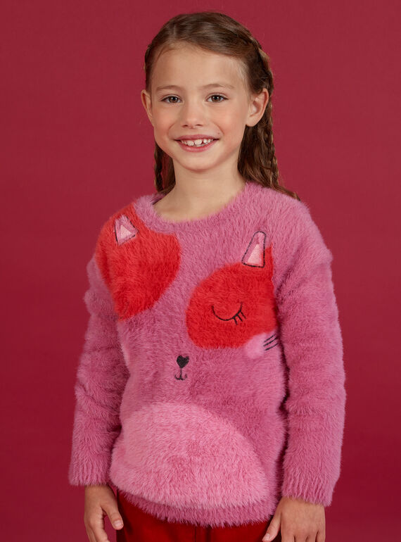 Maglia in piuma bambina MAFUNPULL2 / 21W901M1PULH700