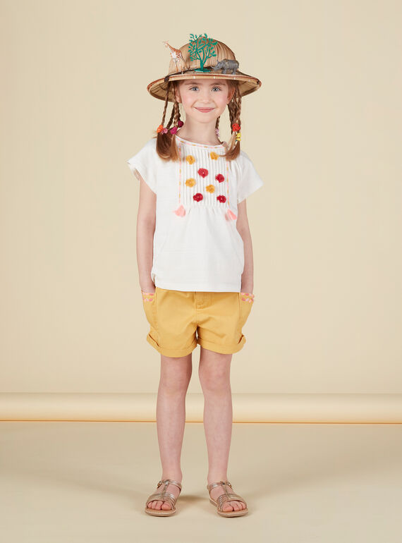 Blusa in maglia fantasia e ricamo JADUCHEM / 20S901O1CHE001