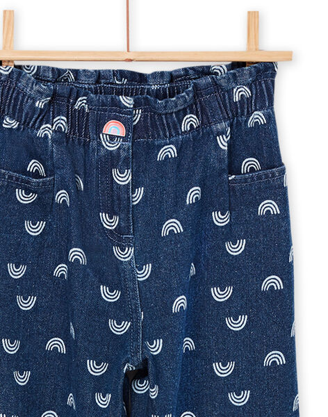 Jeans con stampa arcobaleno RAPURPANT1 / 23S901L2PAN703