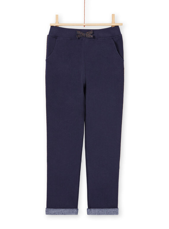 Pantaloni sportivi navy bambina MAJOBAJOG3EX / 21W90114JGBC205