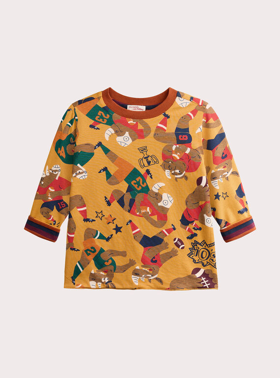 T-shirt reversibile per ragazzo  VOKOTEE1 / 24W90233TMLB118