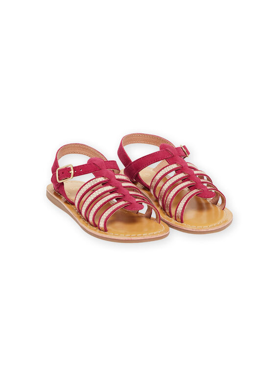 Sandali alla schiava fucsia bambina NASANDANNE / 22KK354FD0E304