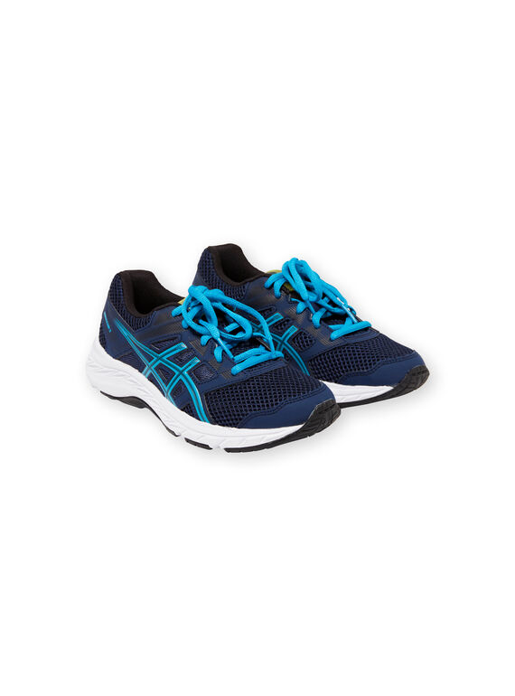 Sneakers navy e turchesi Asics bambino GGCONTENDG / 19WK36P2D4Q070