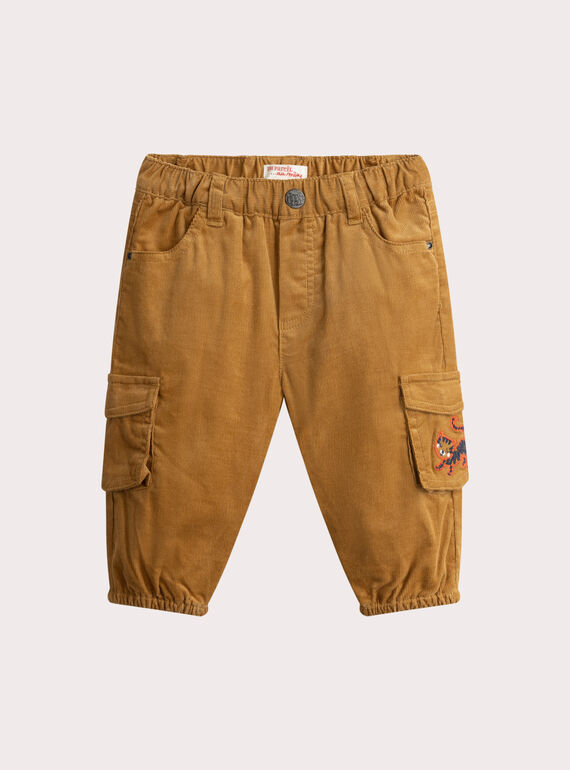 Pantaloni gialli VUKOPAN / 24WG1031PANB101