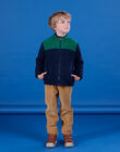 Cardigan in sherpa a maniche lunghe POMUGIL1 / 22W902R1GILC243