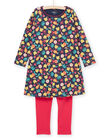 Set camicia da notte e leggings con stampa frutta PEFACHUFRU / 22WH1121CHN070