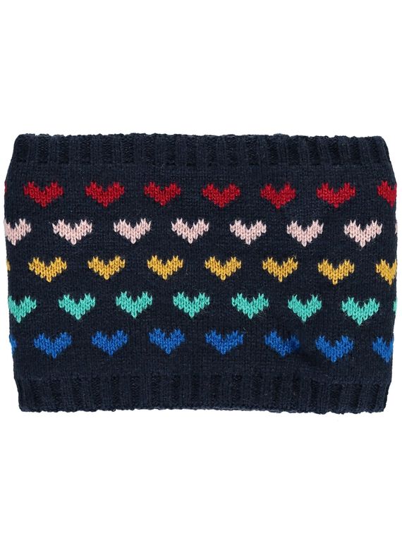 Girls' polar fleece lined snood DYANAUSNO / 18WI01G1SNO705