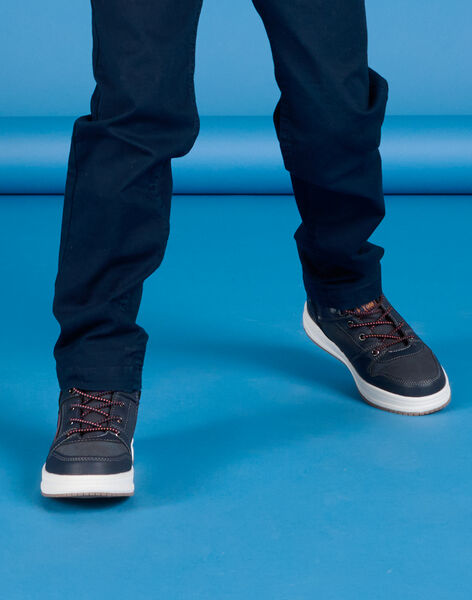 Navy LACES SNEAKERS POBASNEON / 22XK3672D3Q070