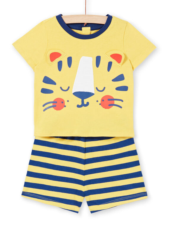 Pigiama giallo neonato LEGAPYJTIG / 21SH14C1PYJB116