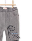 Jeans tinta unita con motivo dinosauro PUREJEAN / 22WG10T1JEAK004
