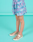 Shorts blu e rosa bambina NAFICSHORT3 / 22S901U2SHO204