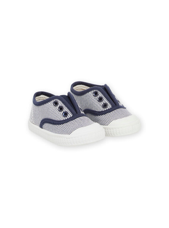 Slip-on in tela con stampa a righe RUTOILSTRIP / 23KK3871D16C201