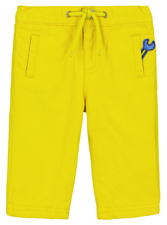 Pantaloni Gialli GUJAUPAN2 / 19WG10H2PANB114