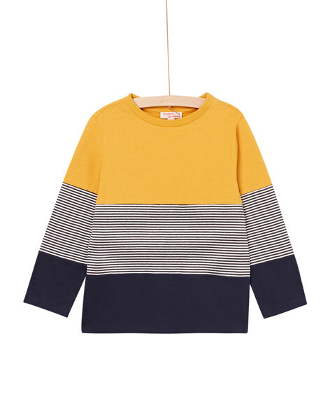 T-shirt maniche lunghe color block POJOTIDEC2 / 22W902B9TML106