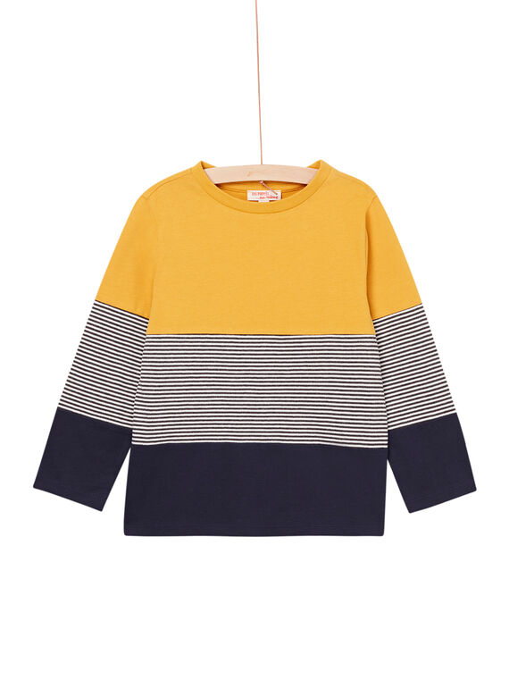 T-shirt maniche lunghe color block POJOTIDEC2 / 22W902B9TML106