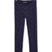 Leggings con stampa arcobaleno navy