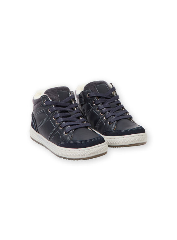 Sneakers navy bambino GGBASBOY / 19WK36I1D3F070