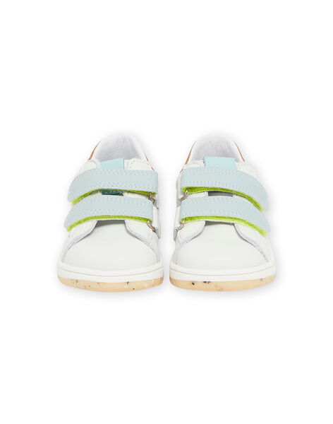 Sneakers bianche in pelle RUBASDAMO / 23KK3822D3F000