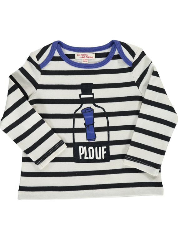 Baby boys' long-sleeved T-shirt CUBENTEE / 18SG10G1TML099