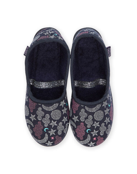 Babbucce ballerine con dettagli fosforescenti PAPANTMOON / 22XK3541D07070