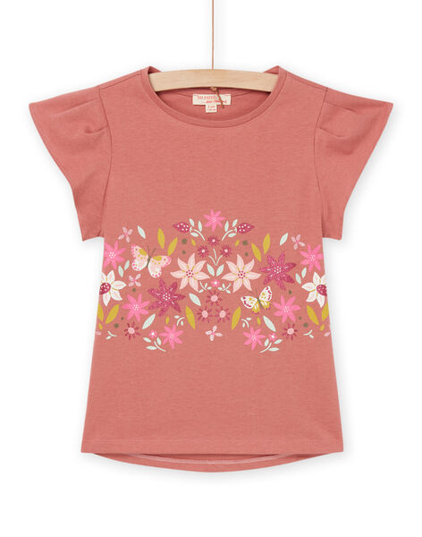 T-shirt con motivi a fiori RAMAGTI1 / 23S901T1TMCE415