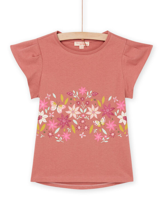 T-shirt con motivi a fiori RAMAGTI1 / 23S901T1TMCE415