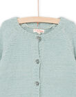 Cardigan in ciniglia blu PAYJOCAR3 / 22W901D7CAR626