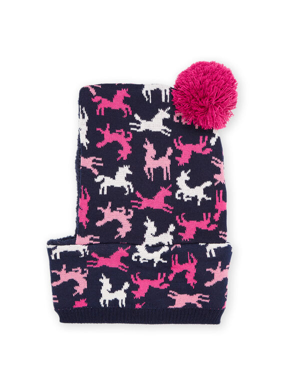 Passamontagna con stampa unicorno PYAPRACAG / 22WI01G2CAG070