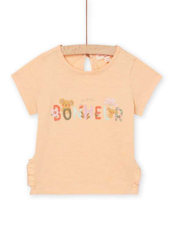 T-shirt a maniche corte con stampa e con scritta RIMAGTI / 23SG09T1TMCE413