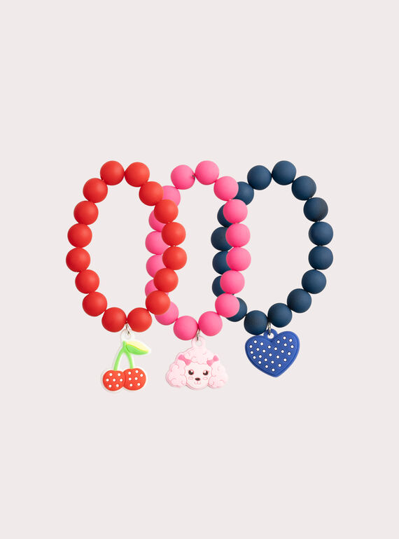 Lotto di 3 braccialetti per ragazza  VYAJOSET2 / 24WI01L1BRC099