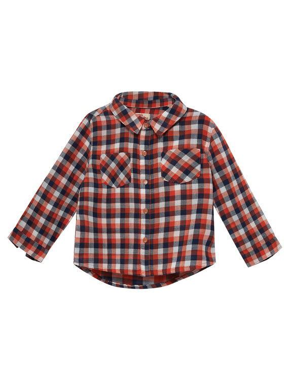 Camicia a quadri neonato JUVICHEM / 20SG10D1CHM001