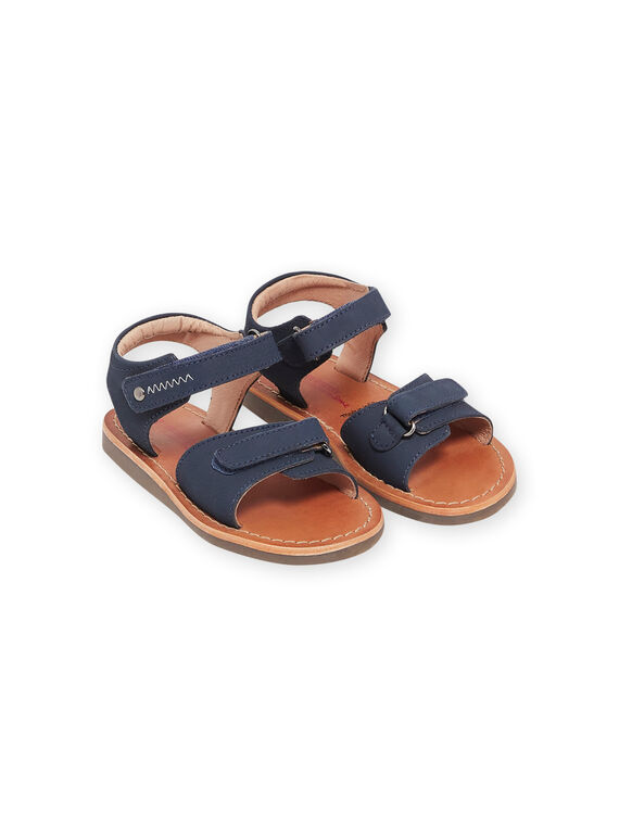 Sandali navy in pelle ROSANDCROUP / 23KK3665D0E070