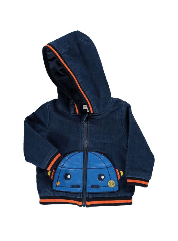 Baby boys' hoodie DUBLEGIL1 / 18WG1091GIL704