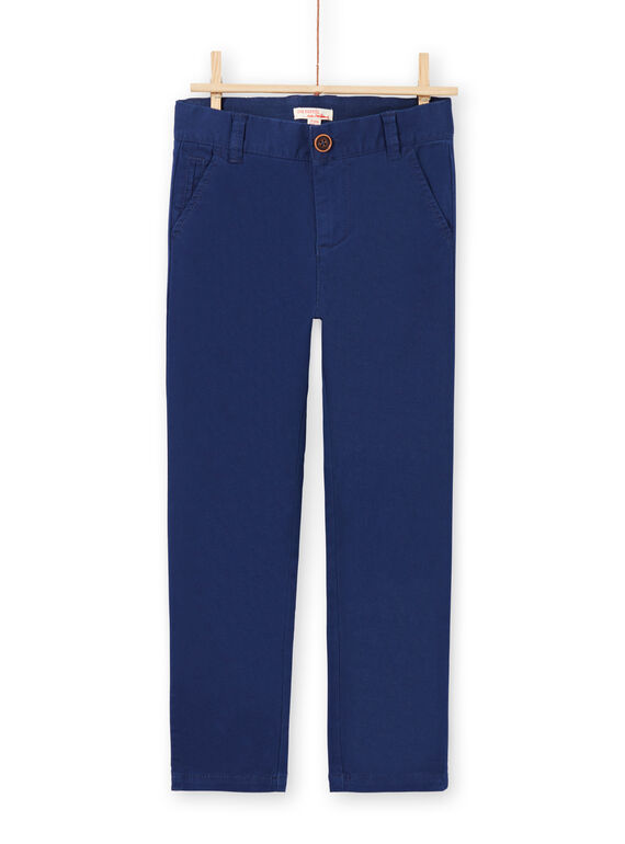 Pantaloni navy bambino MOESPACHI1 / 21W902E2PAN070